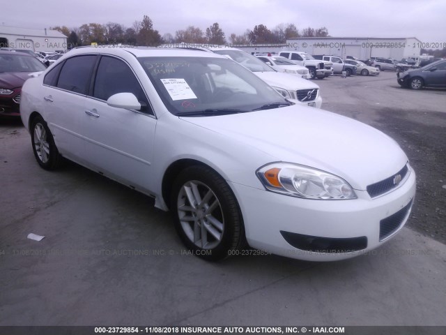 2G1WC5E39D1199246 - 2013 CHEVROLET IMPALA LTZ WHITE photo 1