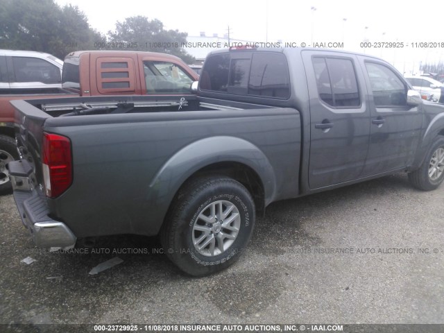 1N6AD0FR6GN727748 - 2016 NISSAN FRONTIER SV/SL GRAY photo 4