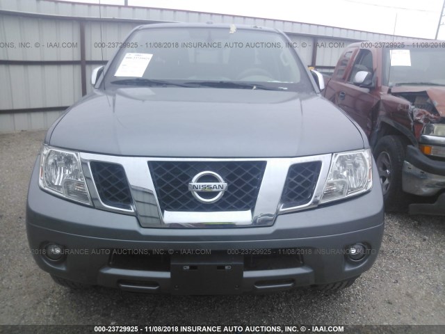 1N6AD0FR6GN727748 - 2016 NISSAN FRONTIER SV/SL GRAY photo 6