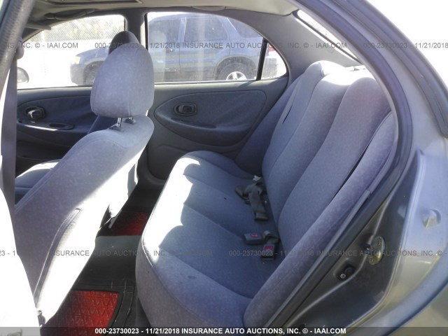 KMHJF35F3YU969616 - 2000 HYUNDAI ELANTRA GLS GRAY photo 8