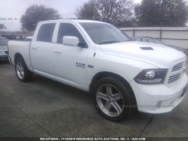 1C6RR6MT7GS286195 - 2016 RAM 1500 SPORT WHITE photo 1