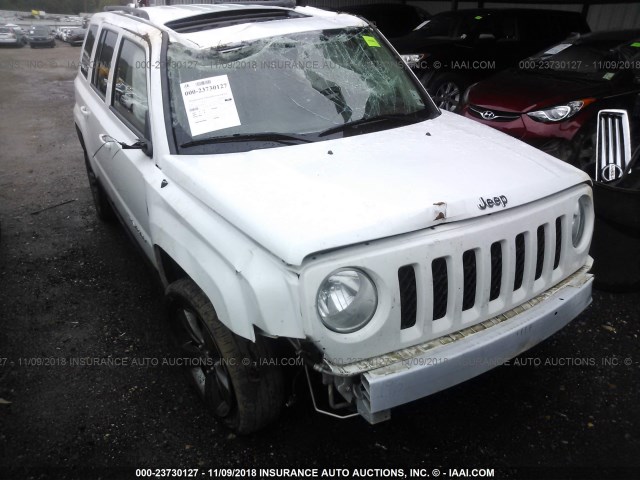 1C4NJPFA9ED681982 - 2014 JEEP PATRIOT LATITUDE WHITE photo 6