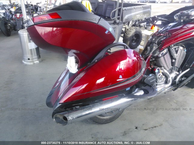 5VPSW36N0D3019200 - 2013 VICTORY MOTORCYCLES VISION TOUR Kırmızı fotoğraf 4
