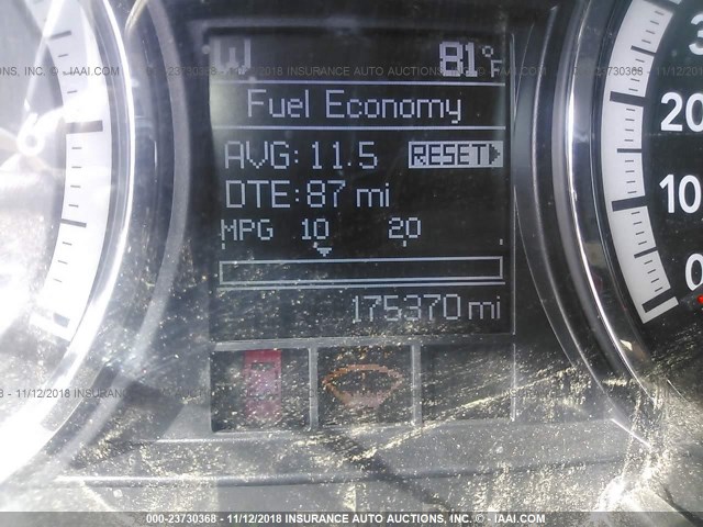 1D7RV1CT3BS516984 - 2011 DODGE RAM 1500 BLACK photo 7