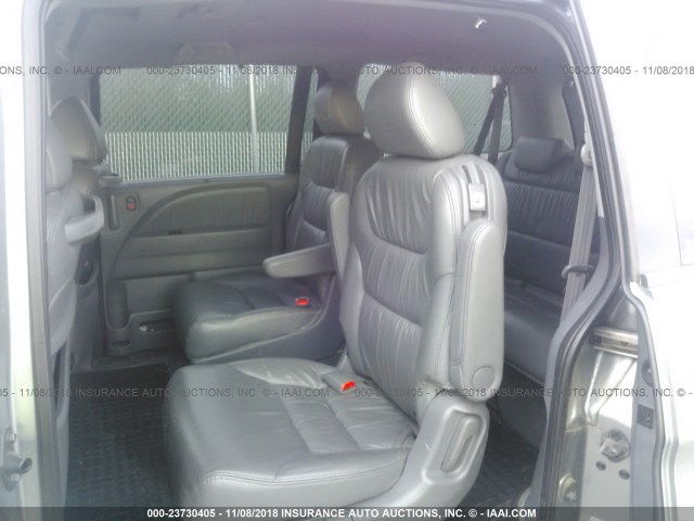 5FNRL38757B142292 - 2007 HONDA ODYSSEY EXL SILVER photo 8