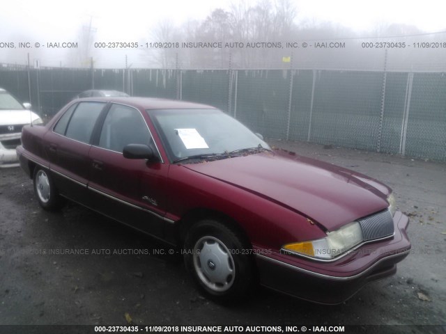 1G4NV55D0SC403893 - 1995 BUICK SKYLARK GRAN SPORT/CUSTOM/LIMITED RED photo 1