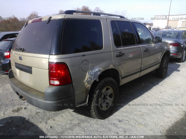 1FMZU72K54ZA21524 - 2004 FORD EXPLORER XLS/XLS SPORT GOLD photo 4