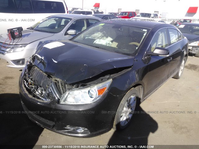 1G4GC5ER0DF185434 - 2013 BUICK LACROSSE BROWN photo 2