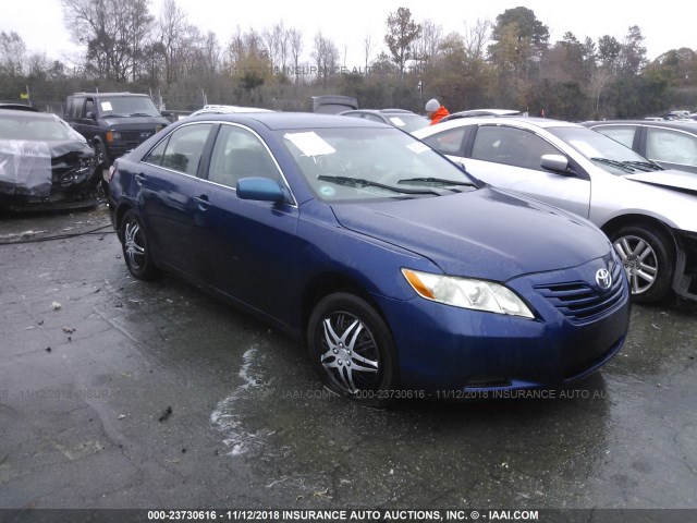 4T1BE46K39U388949 - 2009 TOYOTA CAMRY SE/LE/XLE BLUE photo 1