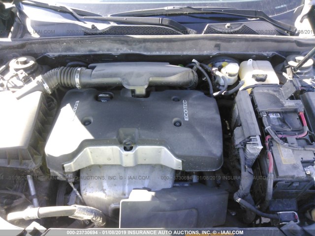 1G11C5SL2EF203792 - 2014 CHEVROLET MALIBU 1LT BLACK photo 10