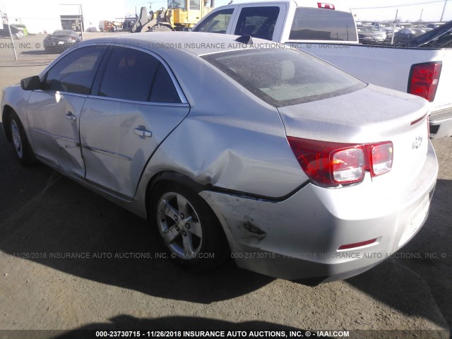 1G11B5SA8DF321233 - 2013 CHEVROLET MALIBU LS SILVER photo 3