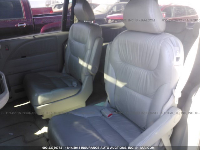 5FNRL38626B413752 - 2006 HONDA ODYSSEY EXL GRAY photo 8