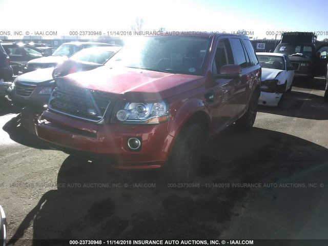 SALFP2BG9FH432486 - 2015 LAND ROVER LR2 SE RED photo 2