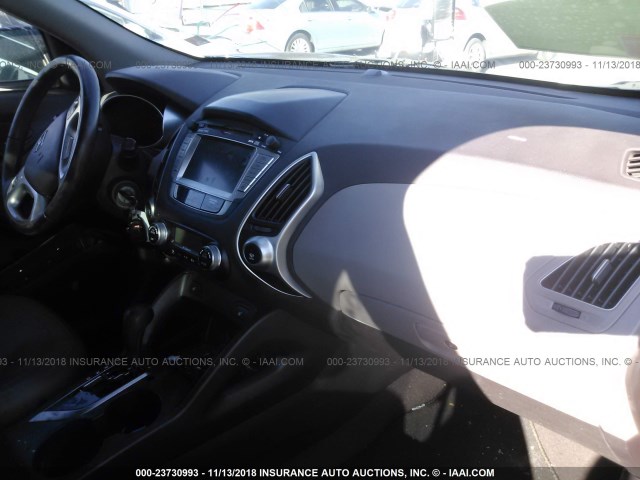 KM8JUCAC6AU021833 - 2010 HYUNDAI TUCSON GLS/LIMITED 蓝色 照片 5