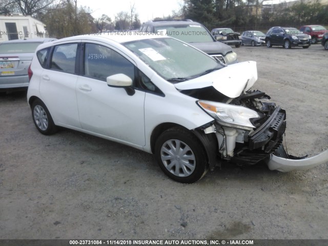 3N1CE2CP1FL404166 - 2015 NISSAN VERSA NOTE S/S PLUS/SV/SL/SR WHITE photo 1
