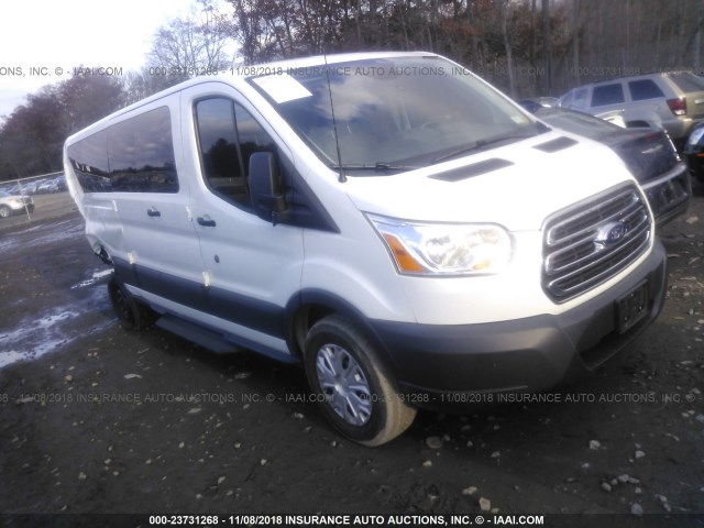 1FBZX2ZM9FKA73308 - 2015 FORD TRANSIT T-350 WHITE photo 1