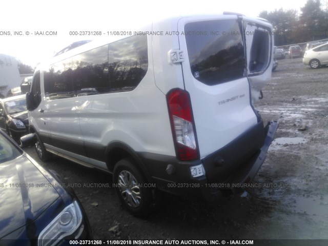 1FBZX2ZM9FKA73308 - 2015 FORD TRANSIT T-350 WHITE photo 3