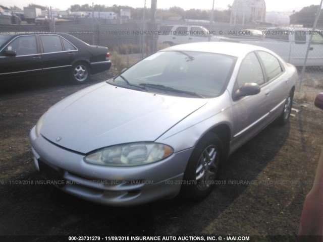 2B3HD46R64H610217 - 2004 DODGE INTREPID SE SILVER photo 2