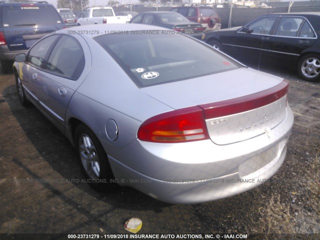 2B3HD46R64H610217 - 2004 DODGE INTREPID SE SILVER photo 3