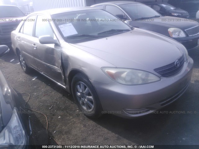 JTDBE30K920137342 - 2002 TOYOTA CAMRY LE/XLE/SE BEIGE photo 1