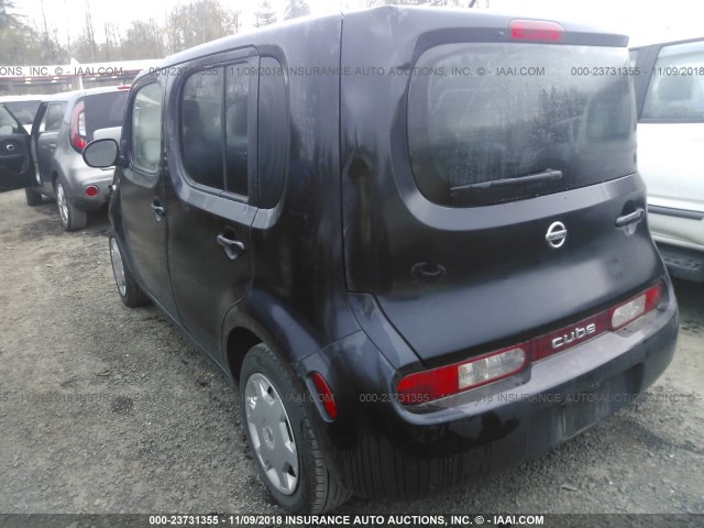 JN8AZ2KR5BT200895 - 2011 NISSAN CUBE S/SL/KROM BLACK photo 3