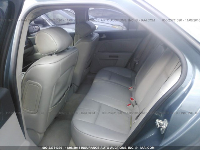 1G6DW677260138687 - 2006 CADILLAC STS BLUE photo 8