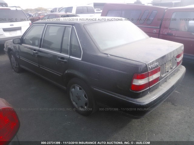 YV1KS9605W1125023 - 1998 VOLVO S90 BLACK photo 3