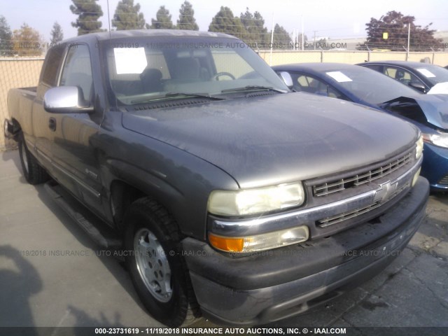 2GCEC19TXY1125720 - 2000 CHEVROLET SILVERADO C1500 GRAY photo 1