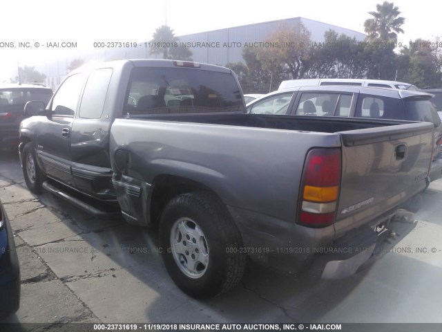 2GCEC19TXY1125720 - 2000 CHEVROLET SILVERADO C1500 GRAY photo 3