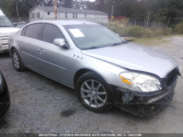 1G4HD57226U195513 - 2006 BUICK LUCERNE CXL SILVER photo 1