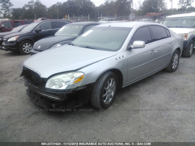 1G4HD57226U195513 - 2006 BUICK LUCERNE CXL SILVER photo 2