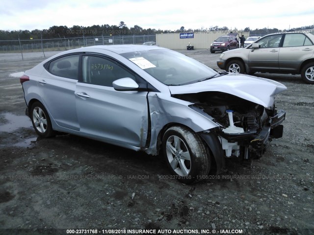5NPDH4AE8CH062636 - 2012 HYUNDAI ELANTRA GLS/LIMITED 银色 照片 1