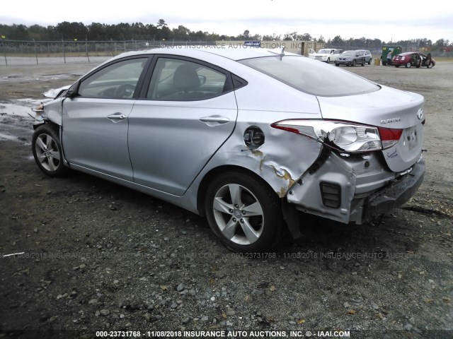 5NPDH4AE8CH062636 - 2012 HYUNDAI ELANTRA GLS/LIMITED 银色 照片 3