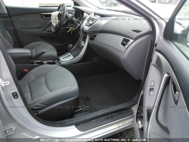 5NPDH4AE8CH062636 - 2012 HYUNDAI ELANTRA GLS/LIMITED 银色 照片 5