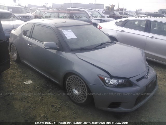 JTKJF5C75C3032771 - 2012 TOYOTA SCION TC GRAY photo 1