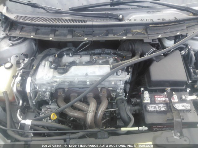 JTKJF5C75C3032771 - 2012 TOYOTA SCION TC GRAY photo 10