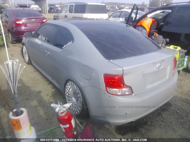 JTKJF5C75C3032771 - 2012 TOYOTA SCION TC GRAY photo 3