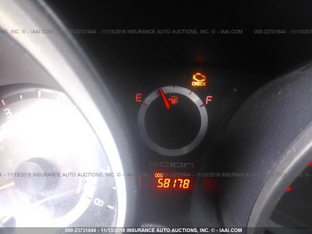 JTKJF5C75C3032771 - 2012 TOYOTA SCION TC GRAY photo 7