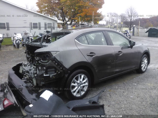 3MZBM1V74FM167960 - 2015 MAZDA 3 TOURING BROWN photo 4