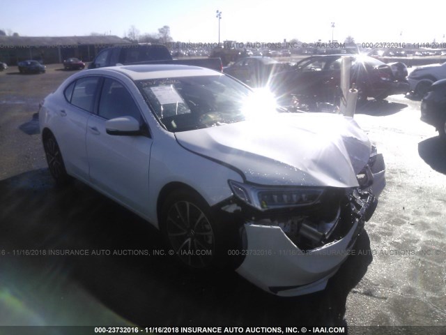 19UUB2F35JA008729 - 2018 ACURA TLX WHITE photo 1