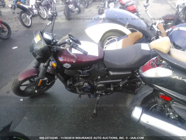 1HD4NAA38FC502729 - 2015 HARLEY-DAVIDSON XG500 MAROON photo 9