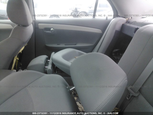 1G1ZA5E15BF137415 - 2011 CHEVROLET MALIBU LS 银色 照片 8