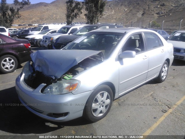 1NXBR30E36Z639210 - 2006 TOYOTA COROLLA CE/LE/S SILVER photo 2