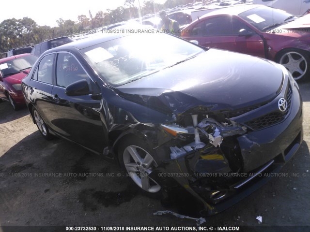 4T1BF1FK1EU312278 - 2014 TOYOTA CAMRY L/SE/LE/XLE 黑色 照片 1