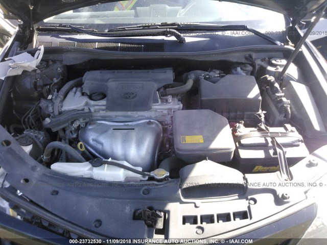 4T1BF1FK1EU312278 - 2014 TOYOTA CAMRY L/SE/LE/XLE 黑色 照片 10