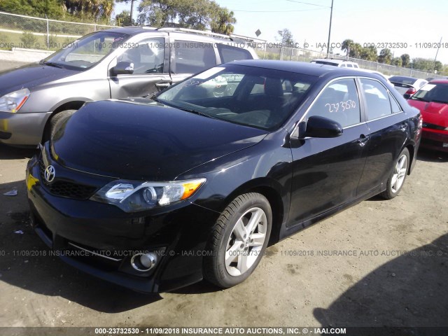 4T1BF1FK1EU312278 - 2014 TOYOTA CAMRY L/SE/LE/XLE 黑色 照片 2