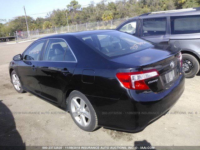 4T1BF1FK1EU312278 - 2014 TOYOTA CAMRY L/SE/LE/XLE 黑色 照片 3
