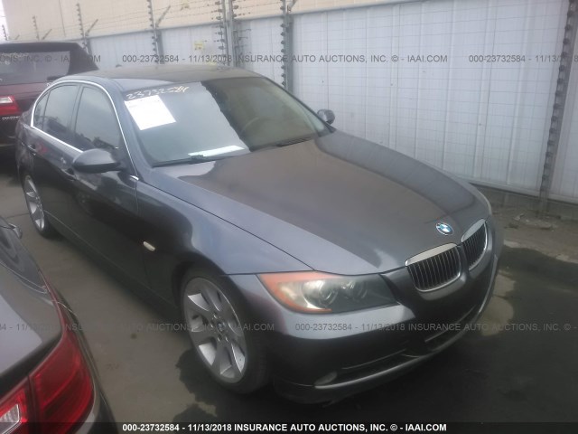 WBAVB33556KR80120 - 2006 BMW 330 I GRAY photo 1