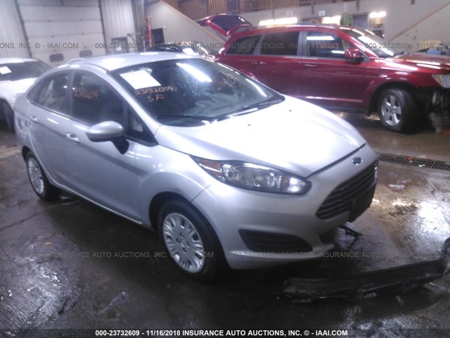 3FADP4AJ1FM107713 - 2015 FORD FIESTA S SILVER photo 1