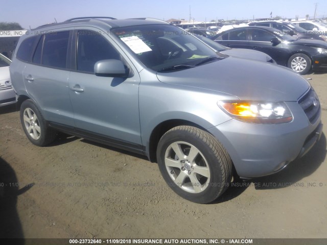 5NMSH13E07H096348 - 2007 HYUNDAI SANTA FE SE/LIMITED GRAY photo 1